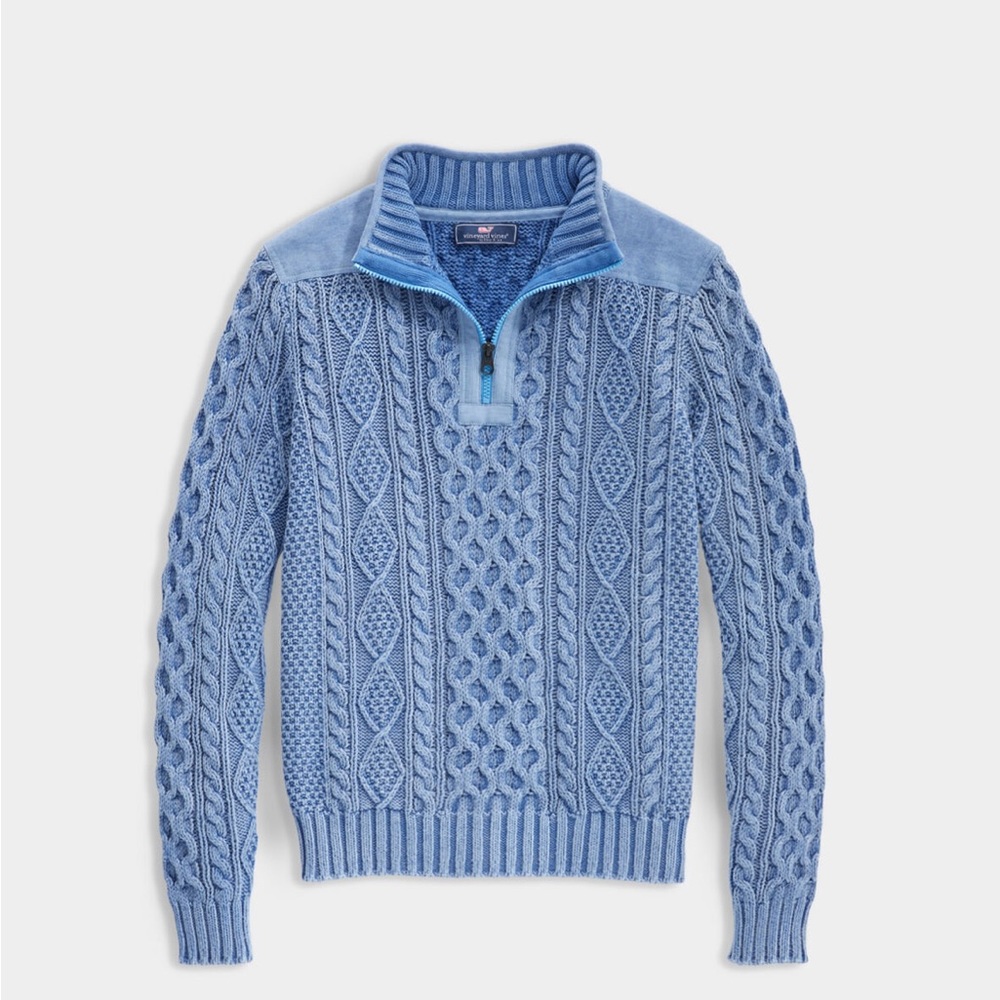 Vineyard Vines Garment Dyed Shep Shoulder Sweater Size XS NWT